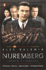 Cover of: Nuremberg  (tie-in) by Joseph E. Persico