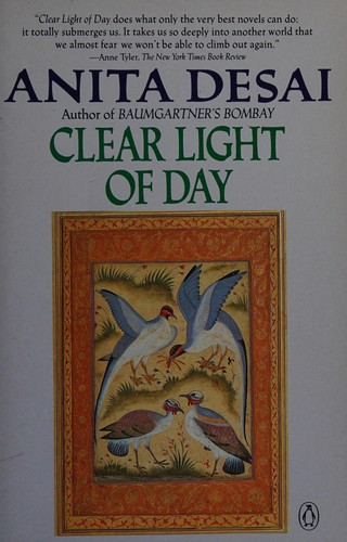 Clear light of day by Anita Desai