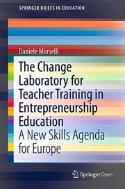 Cover of: The Change Laboratory for Teacher Training in Entrepreneurship Education: A New Skills Agenda for Europe