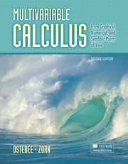 Cover of: Calculus Volume III, Multivariable: 3