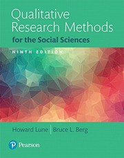 Cover of: Qualitative Research Methods for the Social Sciences, Books a la Carte