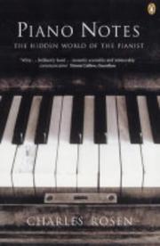 Cover of: Piano Notes by Charles Rosen