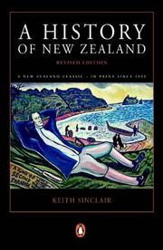 Cover of: A history of New Zealand