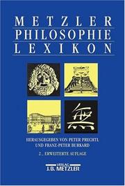 Metzler Philosophie Lexikon by Peter Prechtl, Franz-Peter Burkard