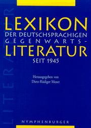 Cover of Lexikon der deutschsprachigen Gegenwartsliteratur seit 1945
