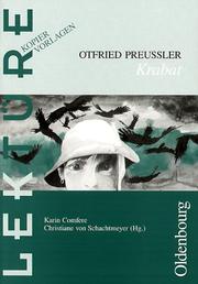 Cover of: Otfried Preußler: Krabat. (Lernmaterialien)