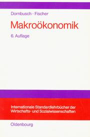 Cover of: Makroökonomik.