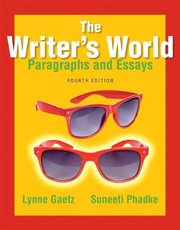 The Writer's World by Lynne Gaetz