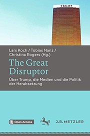 Cover of: The Great Disruptor by Lars Koch, Tobias Nanz, Christina Rogers