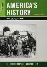 Cover of: America's History, Value Edition, Volume 1 8e & LaunchPad for America's History Volume I & America: A Concise History, Volume I 6e