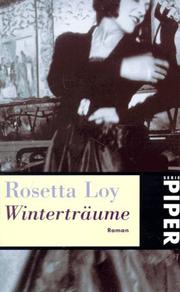 Cover of: Winterträume.