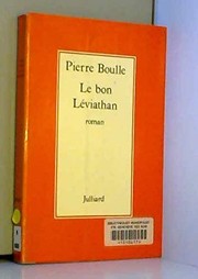 Cover of: Le bon Léviathan: roman.