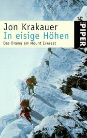 Cover of: In eisige Höhen. Das Drama am Mount Everest.