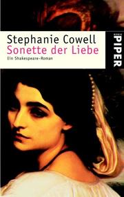 Cover of: Sonette der Liebe. Ein Shakespeare- Roman. by Stephanie Cowell