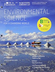 Cover of: Environmental Science for a Changing World , EnvPortal Access Card , & Hot Flat and Crowded by Anne Houtman, Susan Karr, Thomas L. Friedman, Jeneen InterlandI