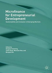 Cover of: Microfinance for Entrepreneurial Development: Sustainability and Inclusion in Emerging Markets