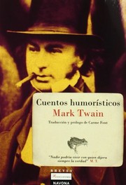 Cover of: Cuentos humorísticos by Mark Twain, Carme Font