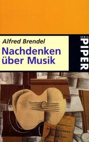 Cover of: Nachdenken über Musik.