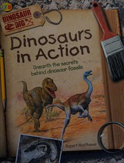 Cover of: Dinosaurs in action by Rupert Matthews