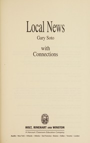 Cover of: Local news