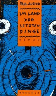 Cover of: Im Land der letzten Dinge.