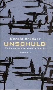Cover of: Unschuld. Nahezu klassische Stories, 1.