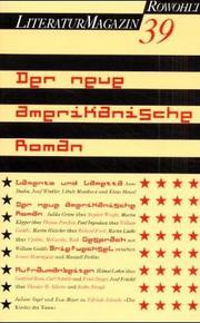 Cover of: Der neue amerikanische Roman by herausgegeben von Martin Lüdke und Delf Schmidt.