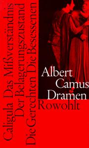 Cover of: Dramen. by Albert Camus
