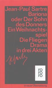 Cover of Bariona / Die Fliegen