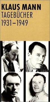 Cover of: Tagebücher 1931 - 1949.