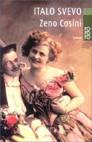 Cover of: Zeno Cosini. Roman