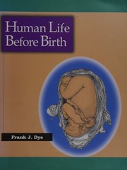 Cover of: Human life before birth