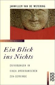 Cover of: Ein Blick ins Nichts.