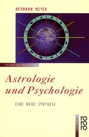 Cover of: Astrologie und Psychologie. Eine neue Synthese.