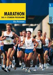 Cover of: Marathon. Das 4- Stunden- Programm. Vom Anfang bis zum Finish.