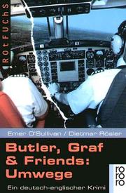 Cover of: Butler, Graf & Friends: Umwege (Fiction, Poetry & Drama)