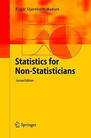 Cover of: Statistics for Non-Statisticians