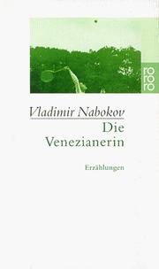 Cover of: Die Venezianerin. Erzählungen 1921 - 1924.
