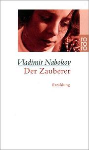 Cover of: Der Zauberer. Erzählung. by Vladimir Nabokov, Vladimir Nabokov