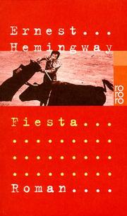 Cover of: Fiesta. by Ernest Hemingway