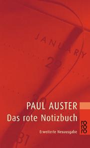 Cover of: Das rote Notizbuch.
