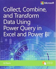 Cover of: Collect, Combine, and Transform Data Using Power Query in Excel and Power BI by Gil Raviv