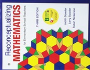 Cover of: Loose-leaf Version for Reconceptualizing Mathematics 3e & WebAssign by Judith Sowder, Larry Sowder, Susan Nickerson