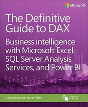 Cover of: Definitive Guide to DAX, The by Alberto Ferrari