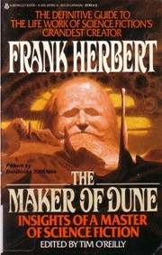 Cover of: The maker of Dune: insights of a master of science fiction