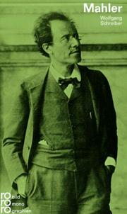 Cover of: Gustav Mahler in Selbstzeugnissen und Bilddokumenten.