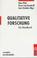 Cover of: Qualitative Forschung. Ein Handbuch.