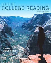Cover of: Guide to College Reading
