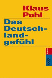 Cover of: Das Deutschlandgefühl