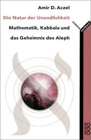 Cover of: Die Natur der Unendlichkeit by Amir D. Aczel